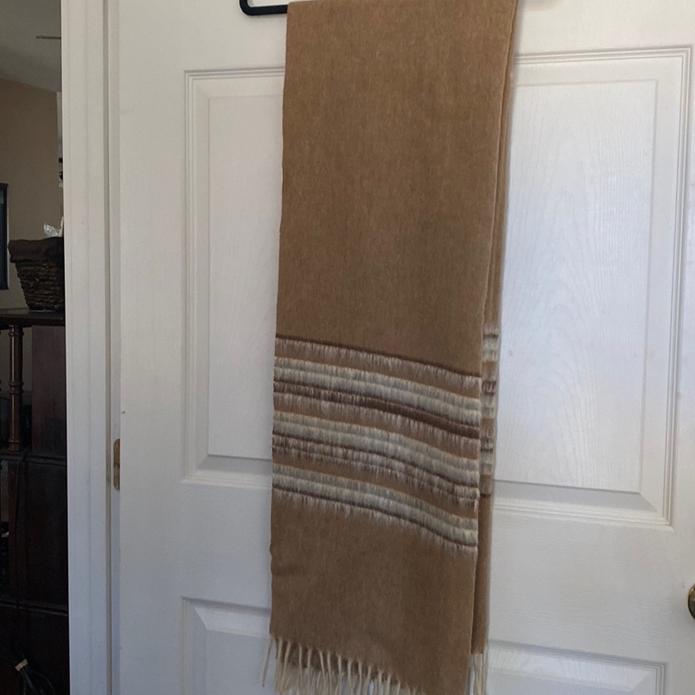 Wool-like scarf